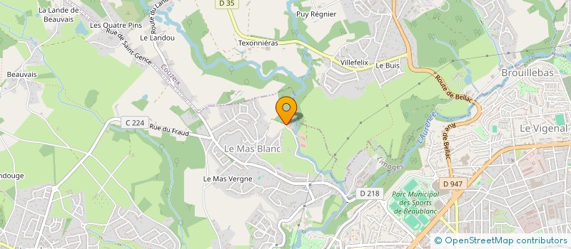 localisation de l'entreprise SA SCOMIL BATIMENT à LIMOGES