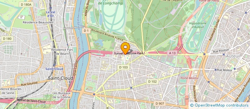 localisation de l'entreprise SA SDA à BOULOGNE-BILLANCOURT