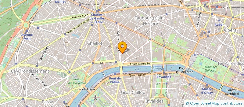 localisation de l'entreprise SA SEBAIL à PARIS