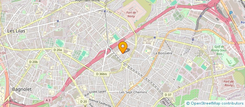 localisation de l'entreprise SA-SHA à ROMAINVILLE