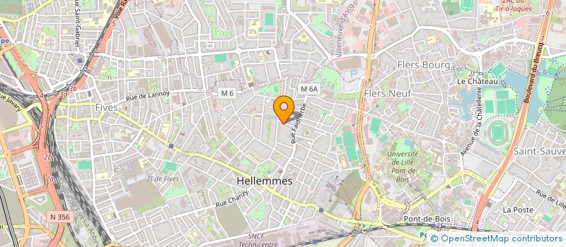 localisation de l'entreprise SA & SI à LILLE