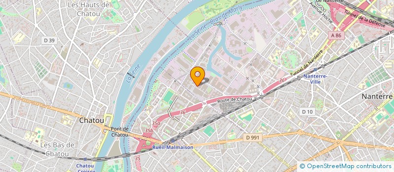 localisation de l'entreprise SA SIDMER EQUIPEMENTS  NANTERRE