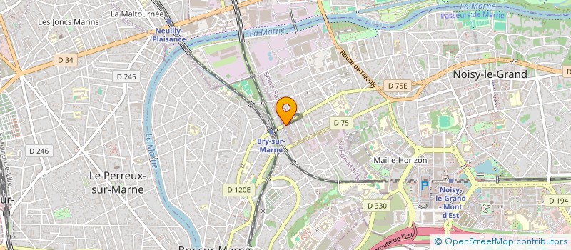 localisation de l'entreprise SA SIFREM à NOISY-LE-GRAND