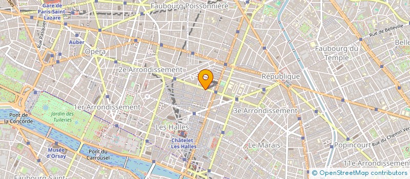 localisation de l'entreprise SA SMT à PARIS