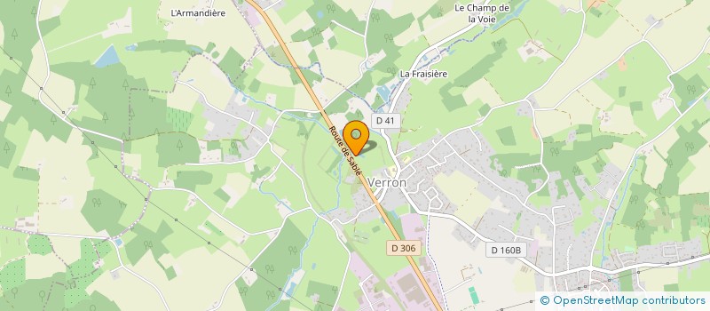 localisation de l'entreprise SA SOC STEA à LA FLECHE