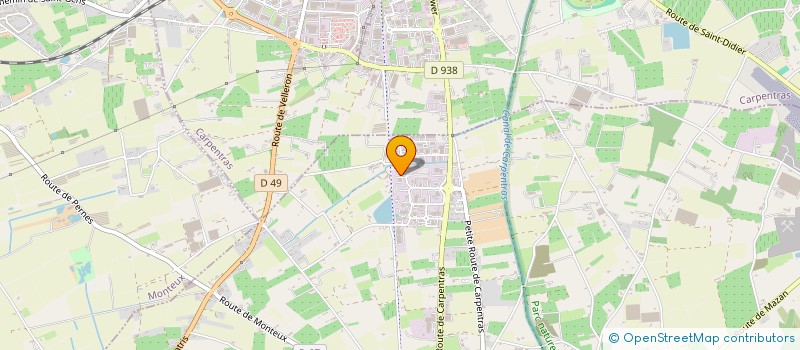 localisation de l'entreprise SA SOCOGEX à PERNES-LES-FONTAINES