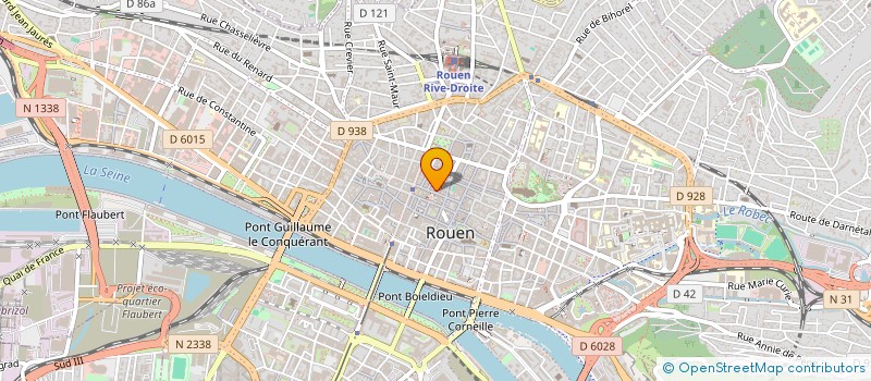 localisation de l'entreprise SA SODA  ROUEN