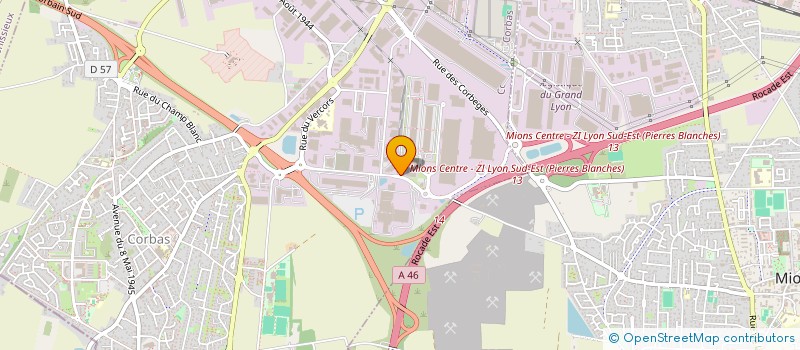 localisation de l'entreprise SA SOLY IMPORT à CORBAS