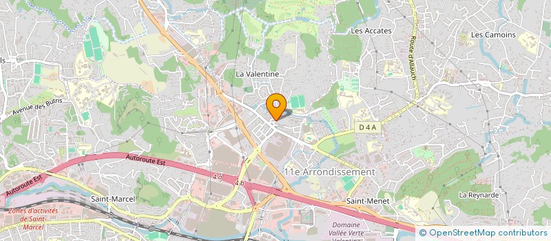 localisation de l'entreprise SA SOMEM EGAM à MARSEILLE