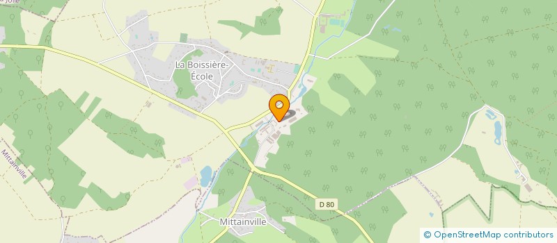 localisation de l'entreprise SA SOREDAB à LA BOISSIERE-ECOLE