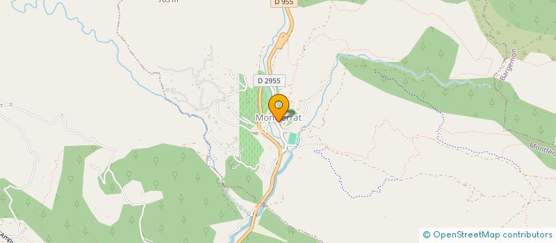 localisation de l'entreprise SA STCM à MONTFERRAT