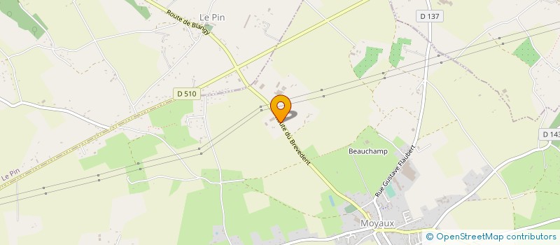 localisation de l'entreprise SA STE D'APPLICATION DU BETON à MOYAUX