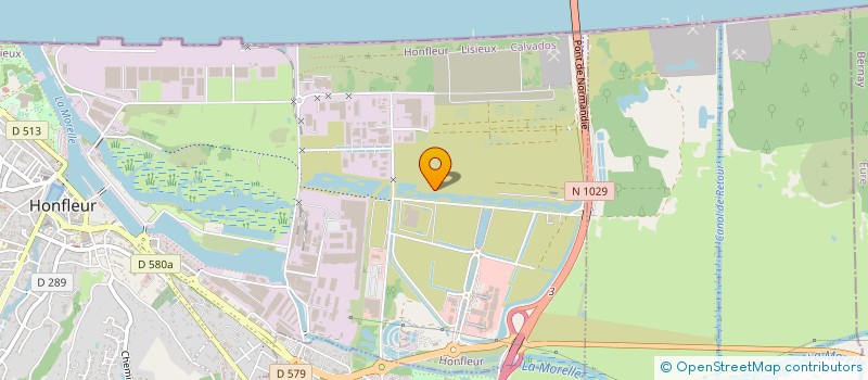 localisation de l'entreprise SA STORBACHE à HONFLEUR