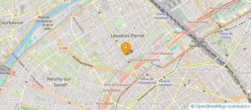 localisation de l'entreprise SA STYLE EVASION à LEVALLOIS-PERRET