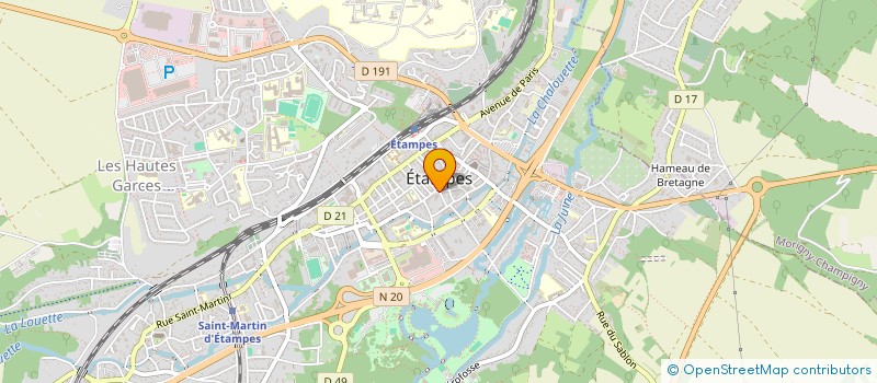localisation de l'entreprise SA & SU FOODS à ETAMPES