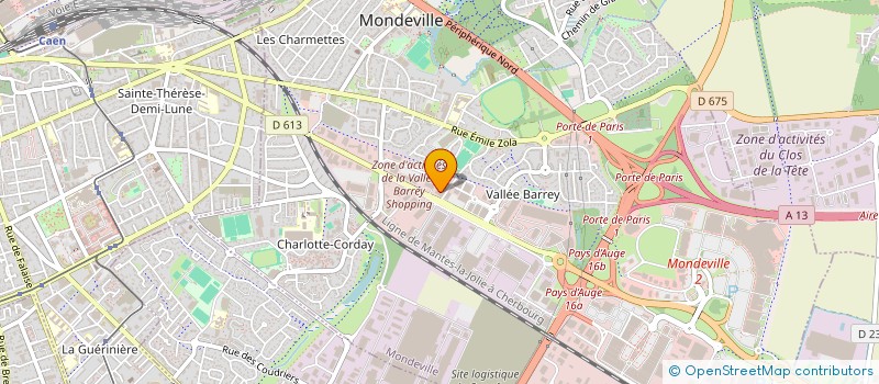 localisation de l'entreprise SA SUPERMARCHE ARMAGNACAIS à MONDEVILLE