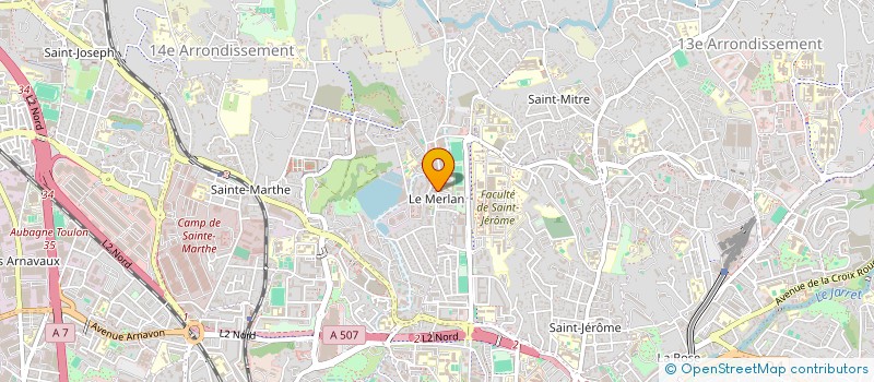 localisation de l'entreprise SA T PATES à MARSEILLE