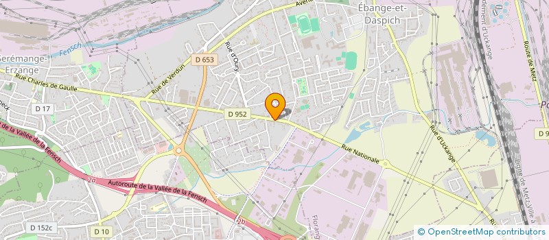 localisation de l'entreprise SA TA FRANCE à FLORANGE