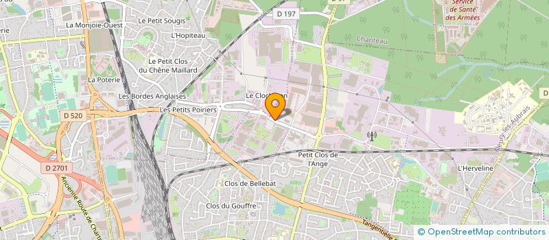 localisation de l'entreprise SA TECHMO à MARIGNY-LES-USAGES
