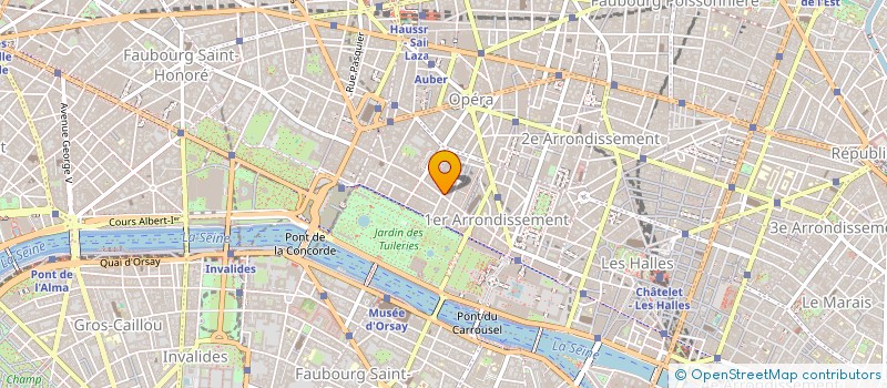 localisation de l'entreprise SA THE RITZ HOTEL LIMITED à PARIS