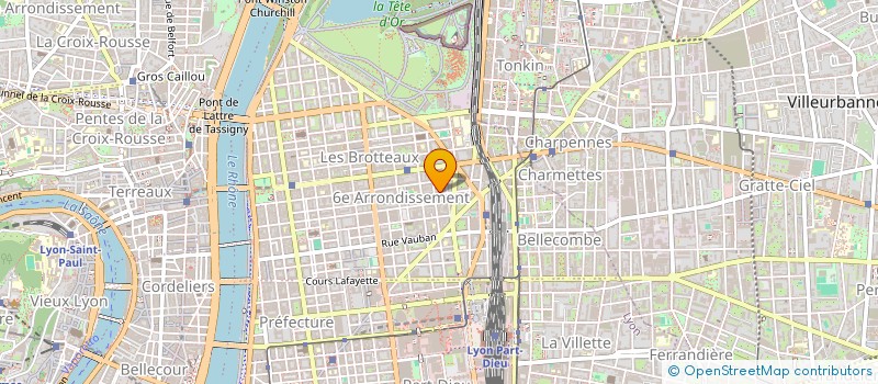 localisation de l'entreprise SA THEMES & TEXTURES  LYON