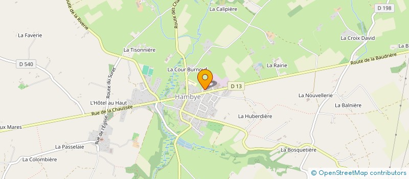 localisation de l'entreprise SA TORCHIO ET CIE à HAMBYE