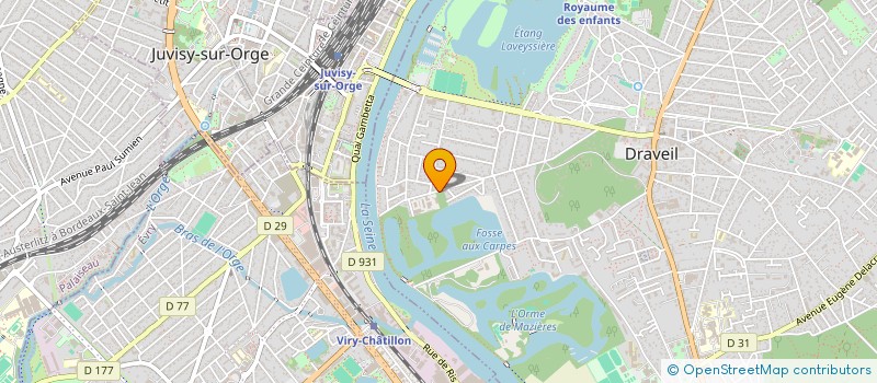 localisation de l'entreprise SA TRANSPORTS LOUIS VERDIER à DRAVEIL