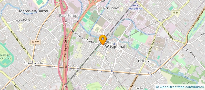 localisation de l'entreprise SA TSB à WASQUEHAL