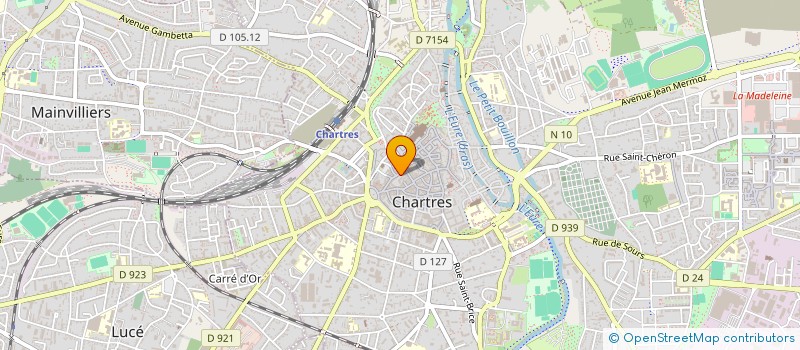 localisation de l'entreprise SA TWENTY à CHARTRES