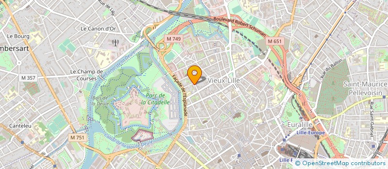 localisation de l'entreprise SA UNION GENERALE DU NORD D ASSURANCE1 à LILLE