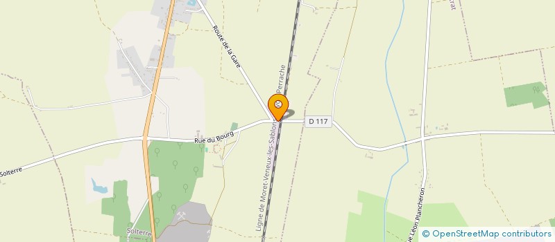 localisation de l'entreprise SA VALLAUX MATERIAUX à SOLTERRE
