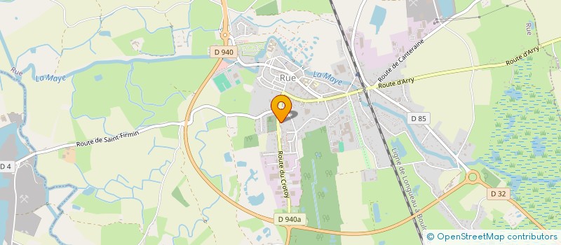 localisation de l'entreprise SA VEDIS  RUE