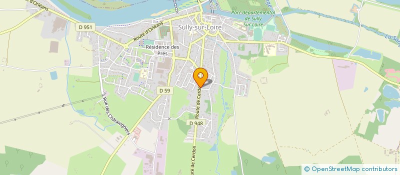 localisation de l'entreprise SA VELBOIS à SULLY-SUR-LOIRE