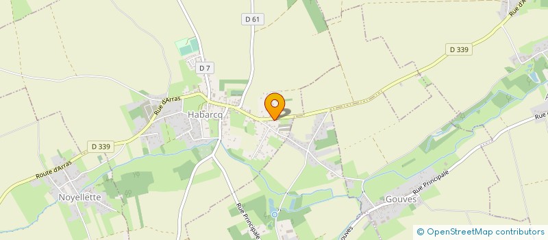 localisation de l'entreprise SA VENTILATION INDUSTRIELLE DE L'ARTOIS à SIMENCOURT
