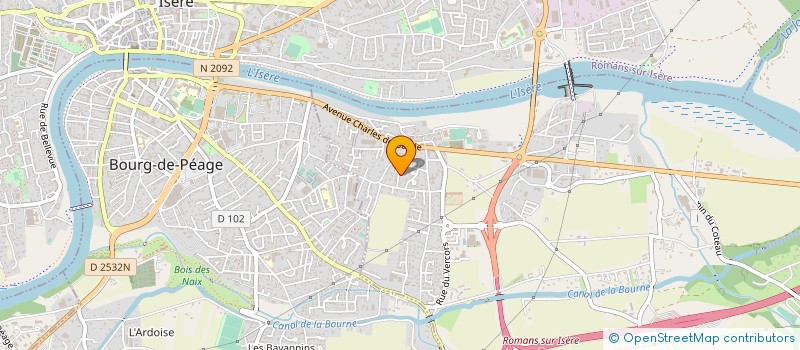 localisation de l'entreprise SA VERCORSIEGES à CHATUZANGE-LE-GOUBET