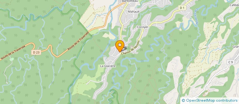 localisation de l'entreprise SA VERNOU JALOUSY à PETIT-BOURG