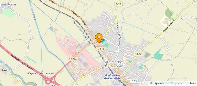 localisation de l'entreprise SA VILLAUR à VILLEFRANCHE-DE-LAURAGAIS