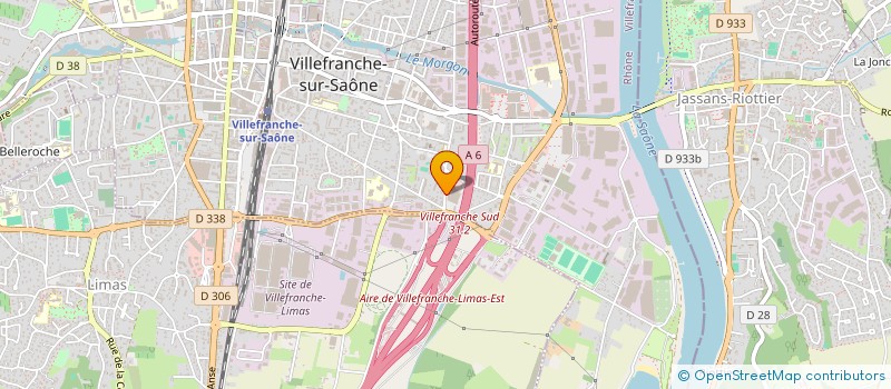 localisation de l'entreprise SA VILLEFRANCHE LES SABLES à VILLEFRANCHE-SUR-SAONE