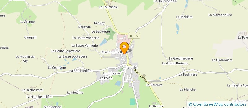 localisation de l'entreprise SA VION à VILLAINES LA JUHEL