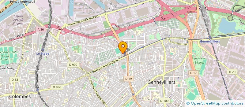 localisation de l'entreprise SA VISION à ASNIERES-SUR-SEINE