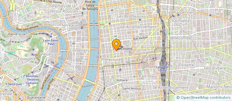 localisation de l'entreprise SA VITAL PYRENEES  LYON