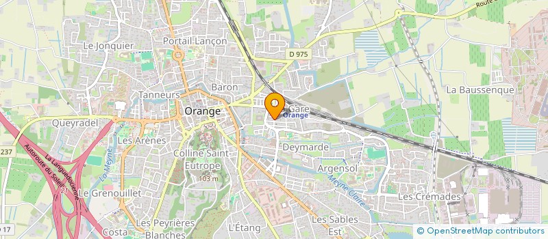 localisation de l'entreprise SA WESTINGHOUSE EQUIPEMENT  ORANGE