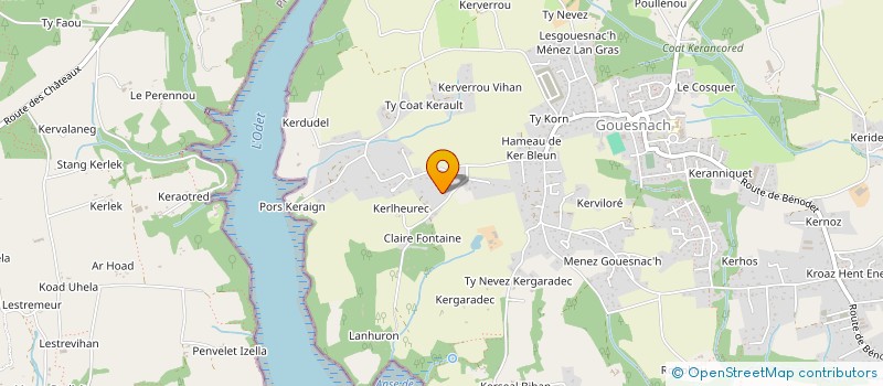 localisation de l'entreprise SA2C  GOUESNACH