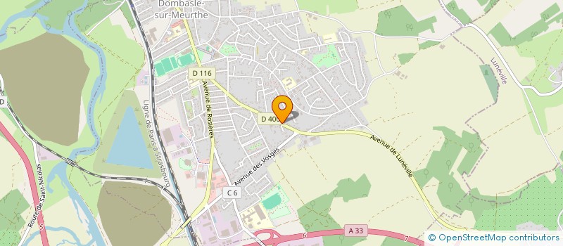 localisation de l'entreprise SA2CO  DOMBASLE-SUR-MEURTHE