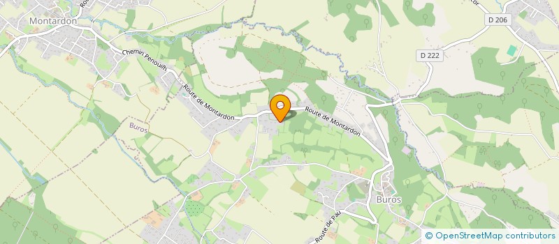 localisation de l'entreprise SA2I  BUROS