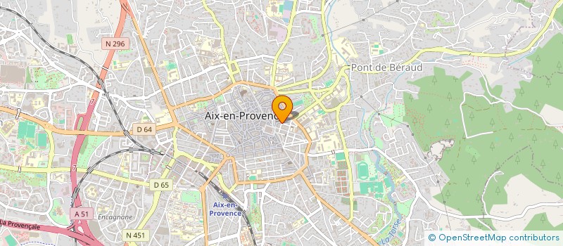 localisation de l'entreprise SA2J à AIX-EN-PROVENCE