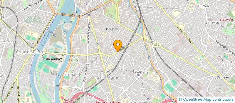 localisation de l'entreprise SA2L  TOULOUSE