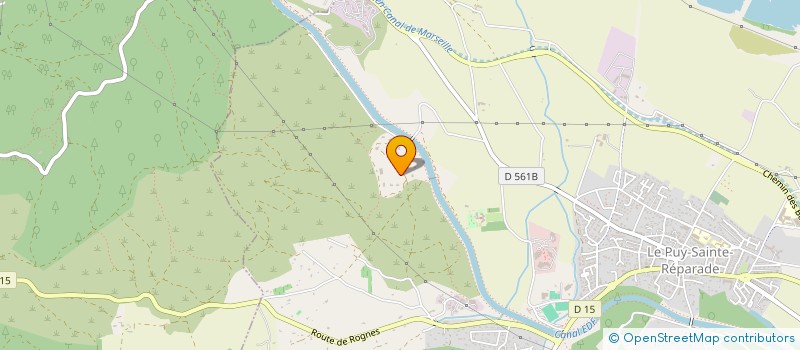 localisation de l'entreprise SA2P IMMO  LE PUY-SAINTE-REPARADE