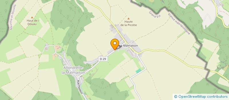 localisation de l'entreprise SA2R  ALLONDRELLE-LA-MALMAISON