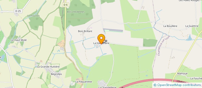 localisation de l'entreprise SA3 à CHAMPTOCE-SUR-LOIRE
